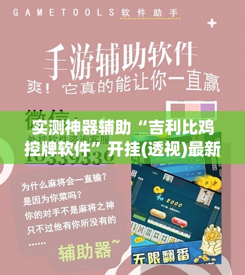 实测神器辅助“吉利比鸡控牌软件”开挂(透视)最新辅助详细