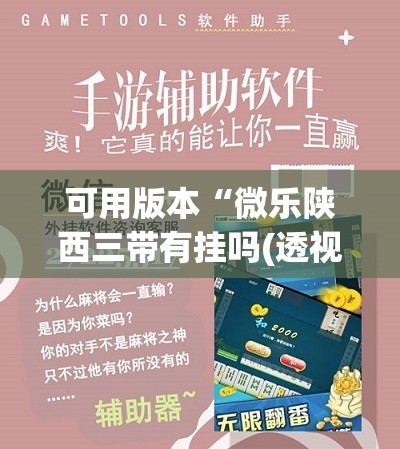 可用版本“微乐陕西三带有挂吗(透视)”开挂辅助脚本+详细开挂安装教程