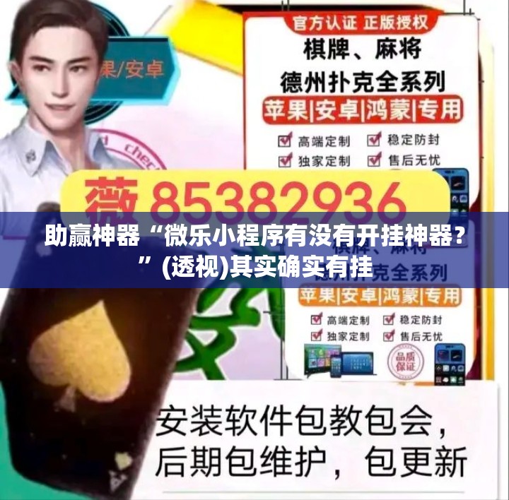 助赢神器“微乐小程序有没有开挂神器？	”(透视)其实确实有挂