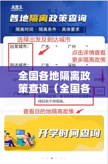 全国各地隔离政策查询(全国各地隔离政策查询入口) 全国各地隔离政策查询(全国各地隔离政策查询入口)