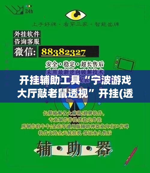 开挂辅助工具“宁波游戏大厅敲老鼠透视”开挂(透视)辅助神器