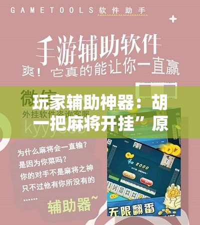 玩家辅助神器：胡一把麻将开挂”原来可以开挂