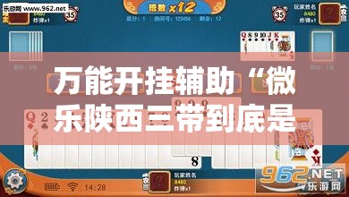 万能开挂辅助“微乐陕西三带到底是不是有透视挂”原来可以开挂