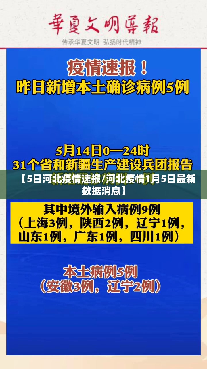 【5日河北疫情速报/河北疫情1月5日最新数据消息】