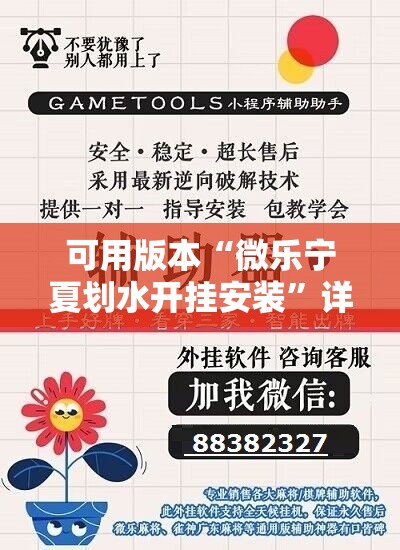 可用版本“微乐宁夏划水开挂安装”详细分享装挂步骤