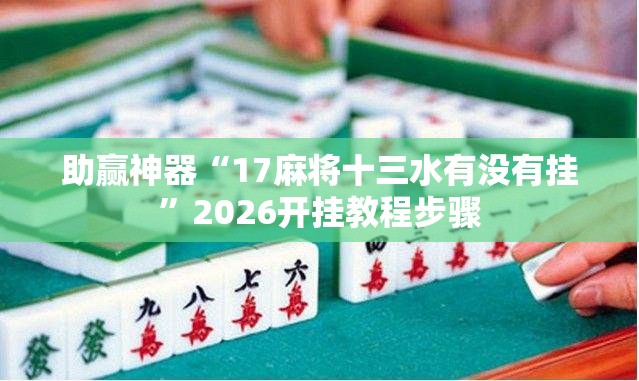 助赢神器“17麻将十三水有没有挂”2026开挂教程步骤