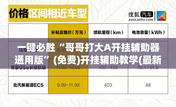 一键必胜“哥哥打大A开挂辅助器通用版	”(免费)开挂辅助教学(最新辅助开挂教程)