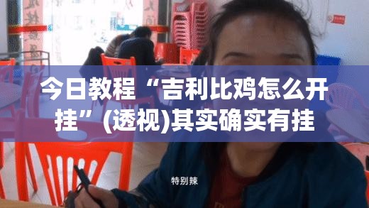 今日教程“吉利比鸡怎么开挂”(透视)其实确实有挂