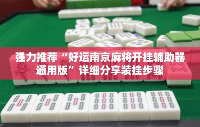 强力推荐“好运南京麻将开挂辅助器通用版	”详细分享装挂步骤