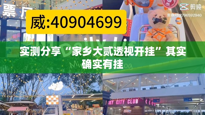 实测分享“家乡大贰透视开挂”其实确实有挂