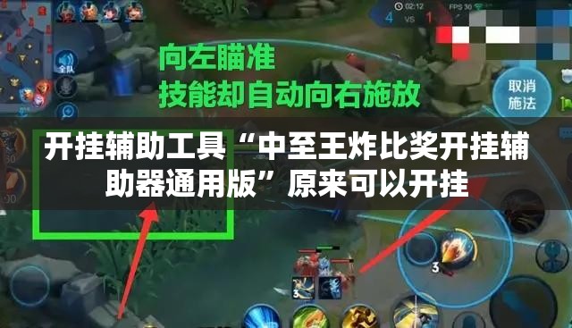 开挂辅助工具“中至王炸比奖开挂辅助器通用版”原来可以开挂