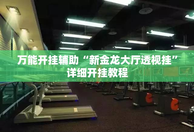 万能开挂辅助“新金龙大厅透视挂”详细开挂教程