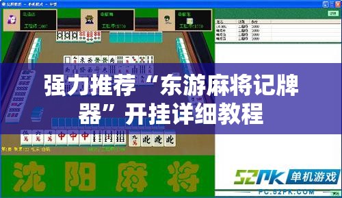 强力推荐“东游麻将记牌器”开挂详细教程
