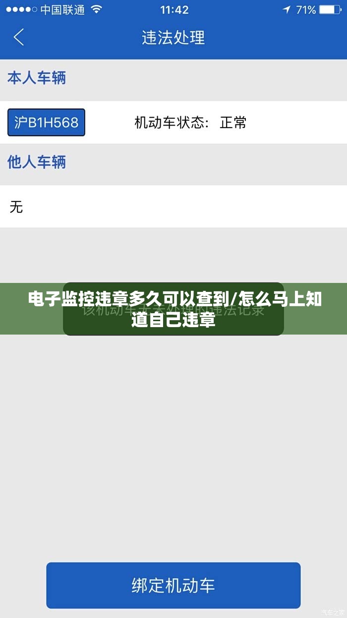 电子监控违章多久可以查到/怎么马上知道自己违章 电子监控违章多久可以查到/怎么马上知道自己违章