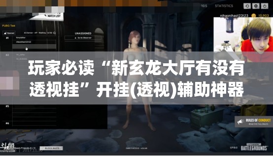 玩家必读“新玄龙大厅有没有透视挂”开挂(透视)辅助神器