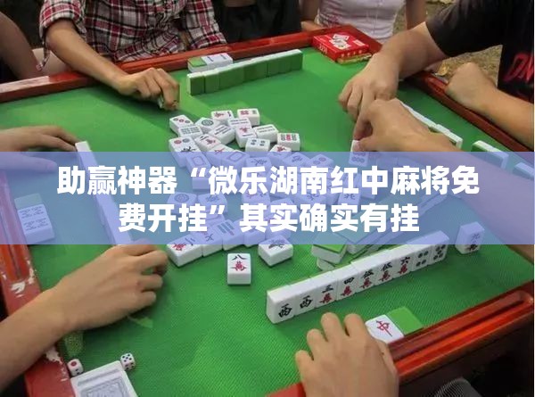 助赢神器“微乐湖南红中麻将免费开挂”其实确实有挂