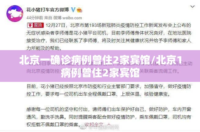 北京一确诊病例曾住2家宾馆/北京1病例曾住2家宾馆 北京一确诊病例曾住2家宾馆/北京1病例曾住2家宾馆