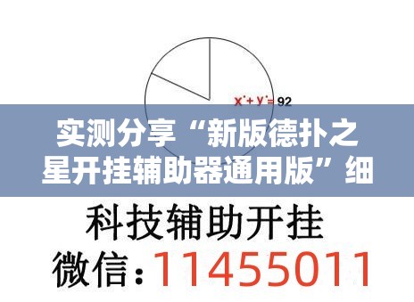 实测分享“新版德扑之星开挂辅助器通用版”细辅助教程分享