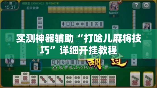实测神器辅助“打哈儿麻将技巧	”详细开挂教程