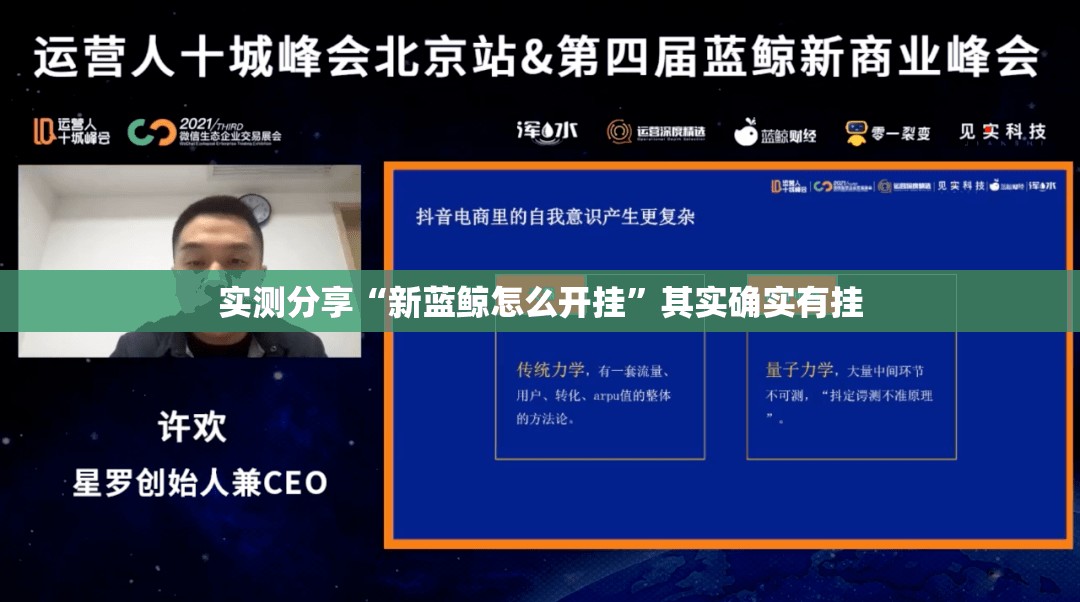 实测分享“新蓝鲸怎么开挂”其实确实有挂