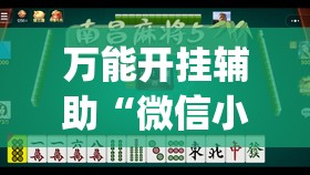 万能开挂辅助“微信小程序微乐南昌麻将有挂吗(透视)”开挂辅助脚本+详细开挂安装教程