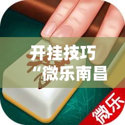 开挂技巧“微乐南昌麻将怎么开免费的挂”详细分享装挂步骤