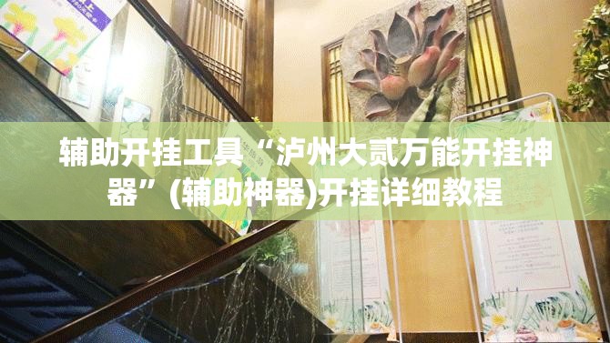 辅助开挂工具“泸州大贰万能开挂神器	”(辅助神器)开挂详细教程