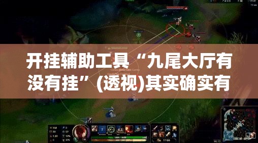 开挂辅助工具“九尾大厅有没有挂”(透视)其实确实有挂