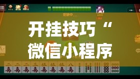 开挂技巧“微信小程序微乐够级万能开挂神器”(透视)其实确实有挂