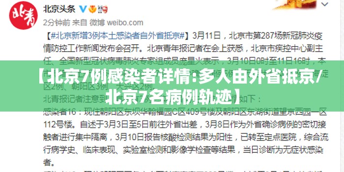 【北京7例感染者详情:多人由外省抵京/北京7名病例轨迹】 【北京7例感染者详情:多人由外省抵京/北京7名病例轨迹】