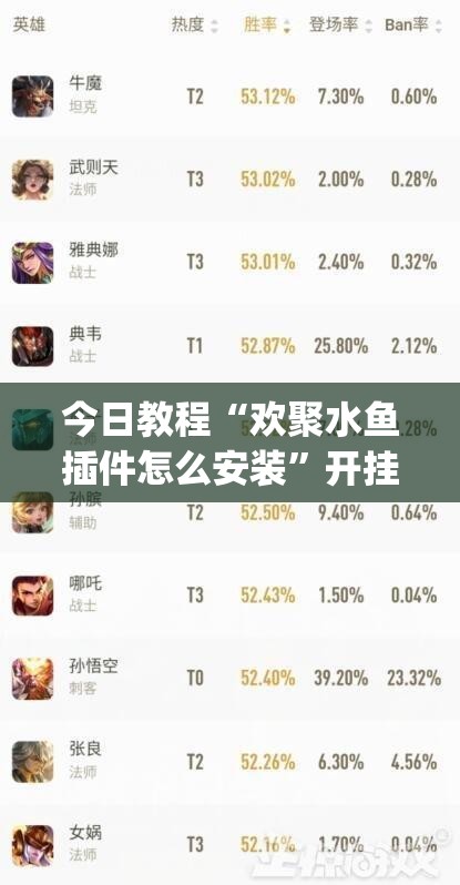 今日教程“欢聚水鱼插件怎么安装	”开挂(透视)最新辅助详细