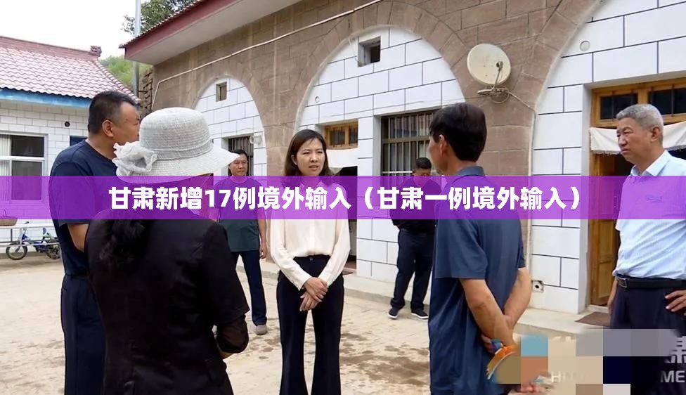 甘肃新增17例境外输入(甘肃一例境外输入) 甘肃新增17例境外输入(甘肃一例境外输入)