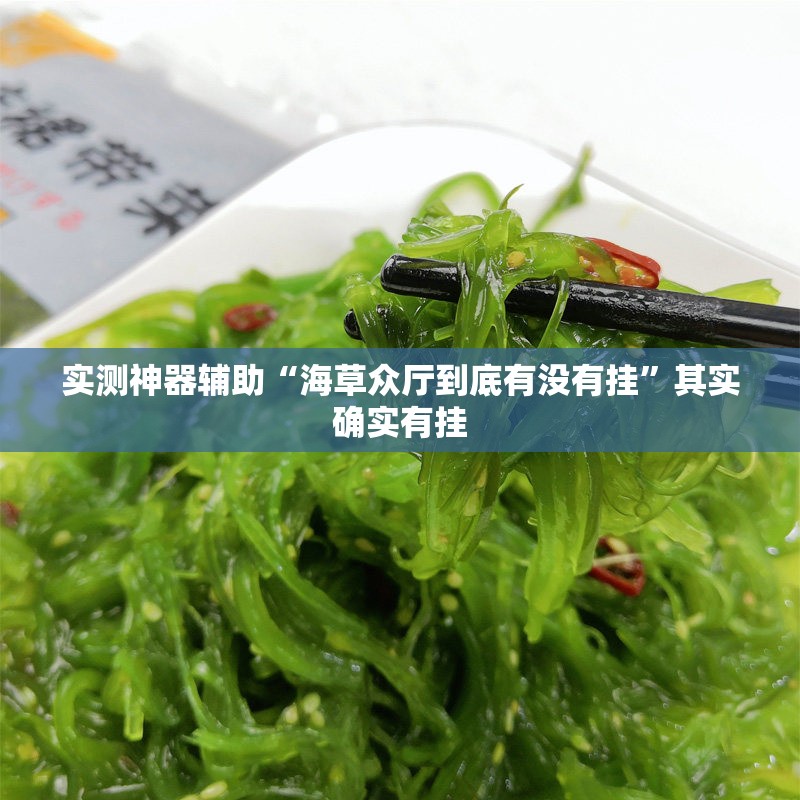 实测神器辅助“海草众厅到底有没有挂”其实确实有挂