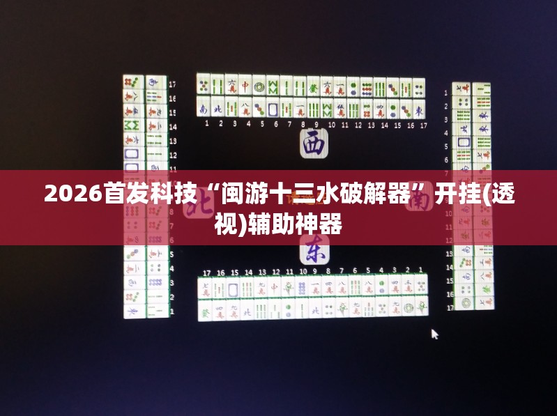 2026首发科技“闽游十三水破解器”开挂(透视)辅助神器