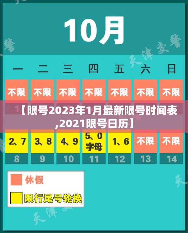 【限号2023年1月最新限号时间表,2021限号日历】 【限号2023年1月最新限号时间表,2021限号日历】