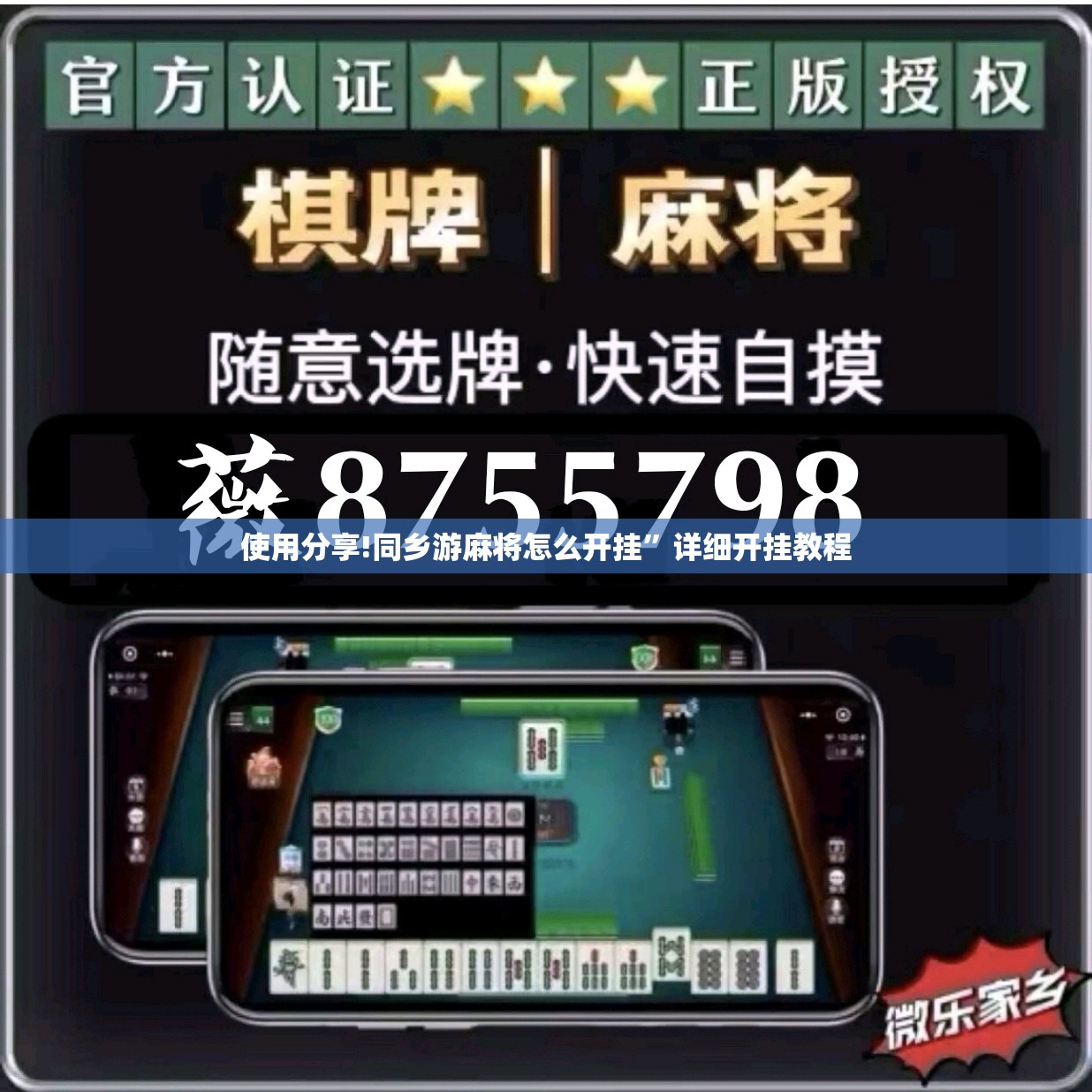使用分享!同乡游麻将怎么开挂	”详细开挂教程