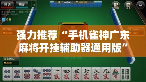 强力推荐“手机雀神广东麻将开挂辅助器通用版	”其实确实有挂