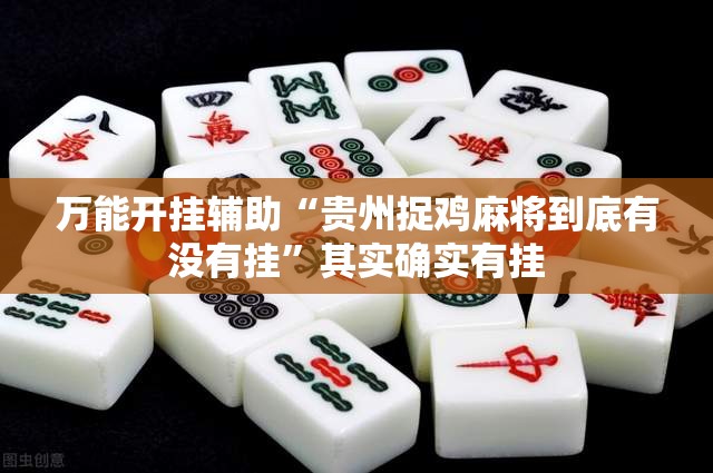万能开挂辅助“贵州捉鸡麻将到底有没有挂”其实确实有挂