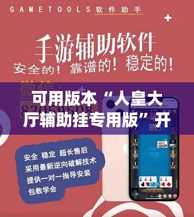 可用版本“人皇大厅辅助挂专用版”开挂(透视)辅助教程