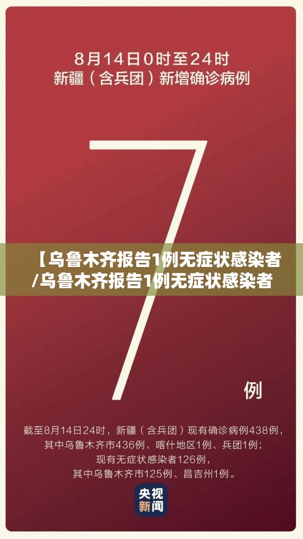 【乌鲁木齐报告1例无症状感染者/乌鲁木齐报告1例无症状感染者是哪里的】 【乌鲁木齐报告1例无症状感染者/乌鲁木齐报告1例无症状感染者是哪里的】