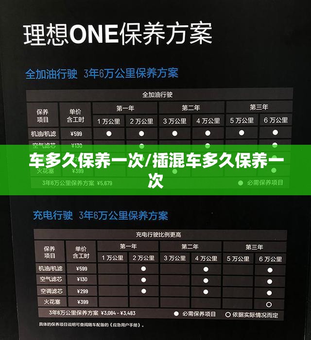 车多久保养一次/插混车多久保养一次