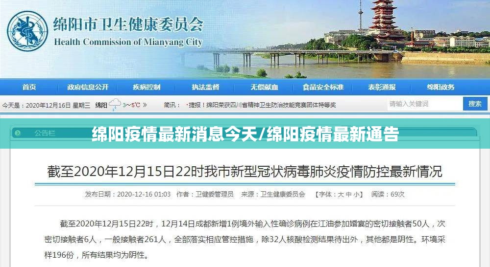 绵阳疫情最新消息今天/绵阳疫情最新通告 绵阳疫情最新消息今天/绵阳疫情最新通告