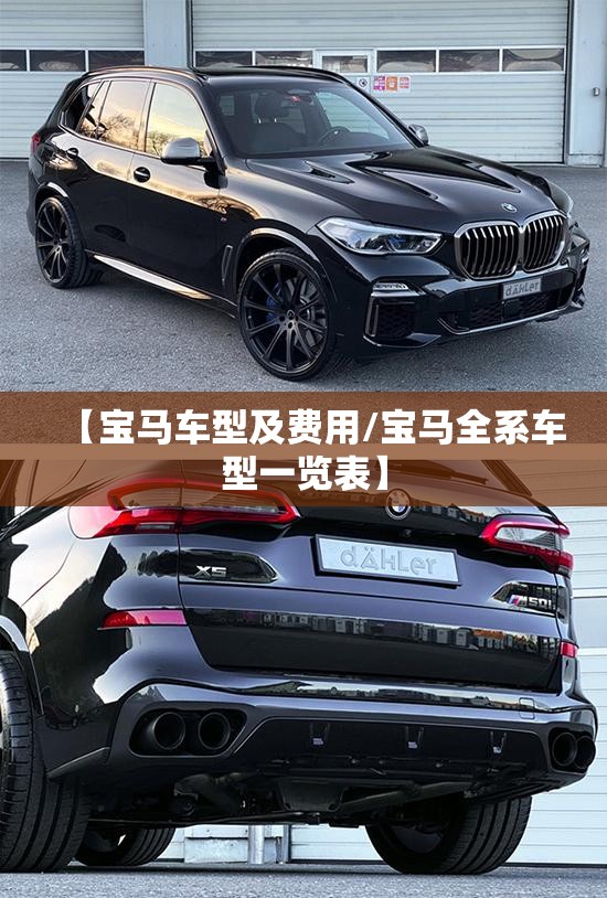【宝马车型及费用/宝马全系车型一览表】