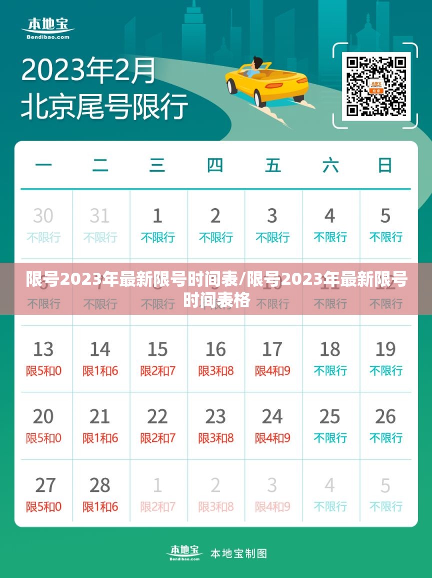 限号2023年最新限号时间表/限号2023年最新限号时间表格 限号2023年最新限号时间表/限号2023年最新限号时间表格