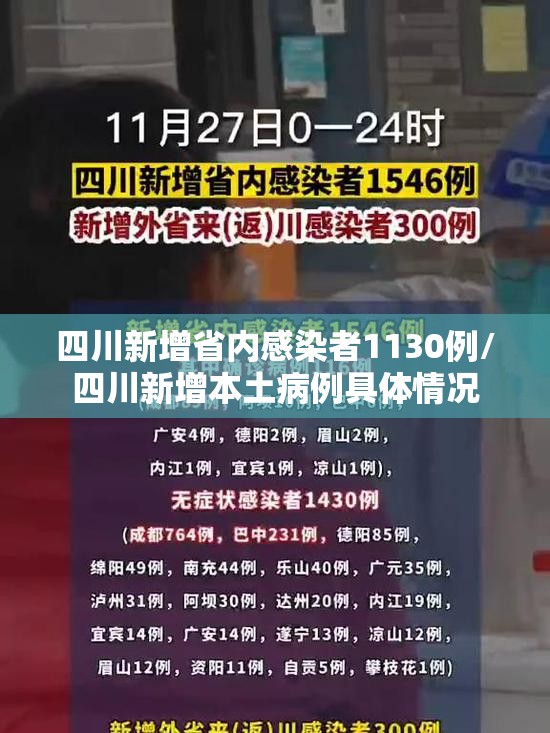 四川新增省内感染者1130例/四川新增本土病例具体情况 四川新增省内感染者1130例/四川新增本土病例具体情况
