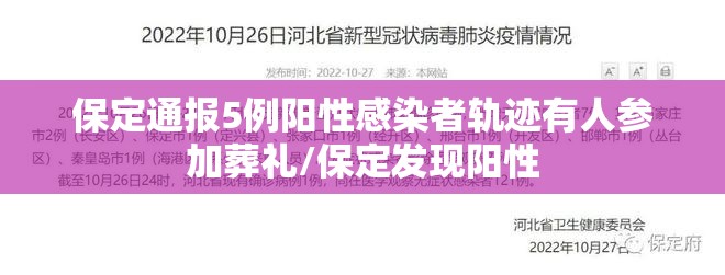 保定通报5例阳性感染者轨迹有人参加葬礼/保定发现阳性 保定通报5例阳性感染者轨迹有人参加葬礼/保定发现阳性