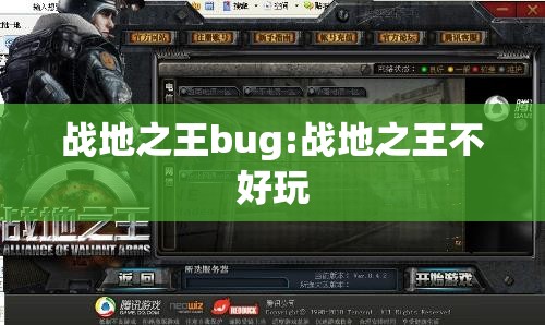 战地之王bug:战地之王不好玩