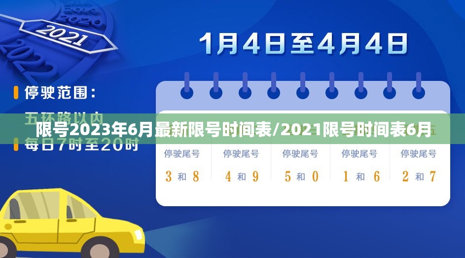 限号2023年6月最新限号时间表/2021限号时间表6月 限号2023年6月最新限号时间表/2021限号时间表6月