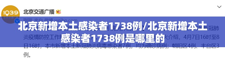 北京新增本土感染者1738例/北京新增本土感染者1738例是哪里的 北京新增本土感染者1738例/北京新增本土感染者1738例是哪里的