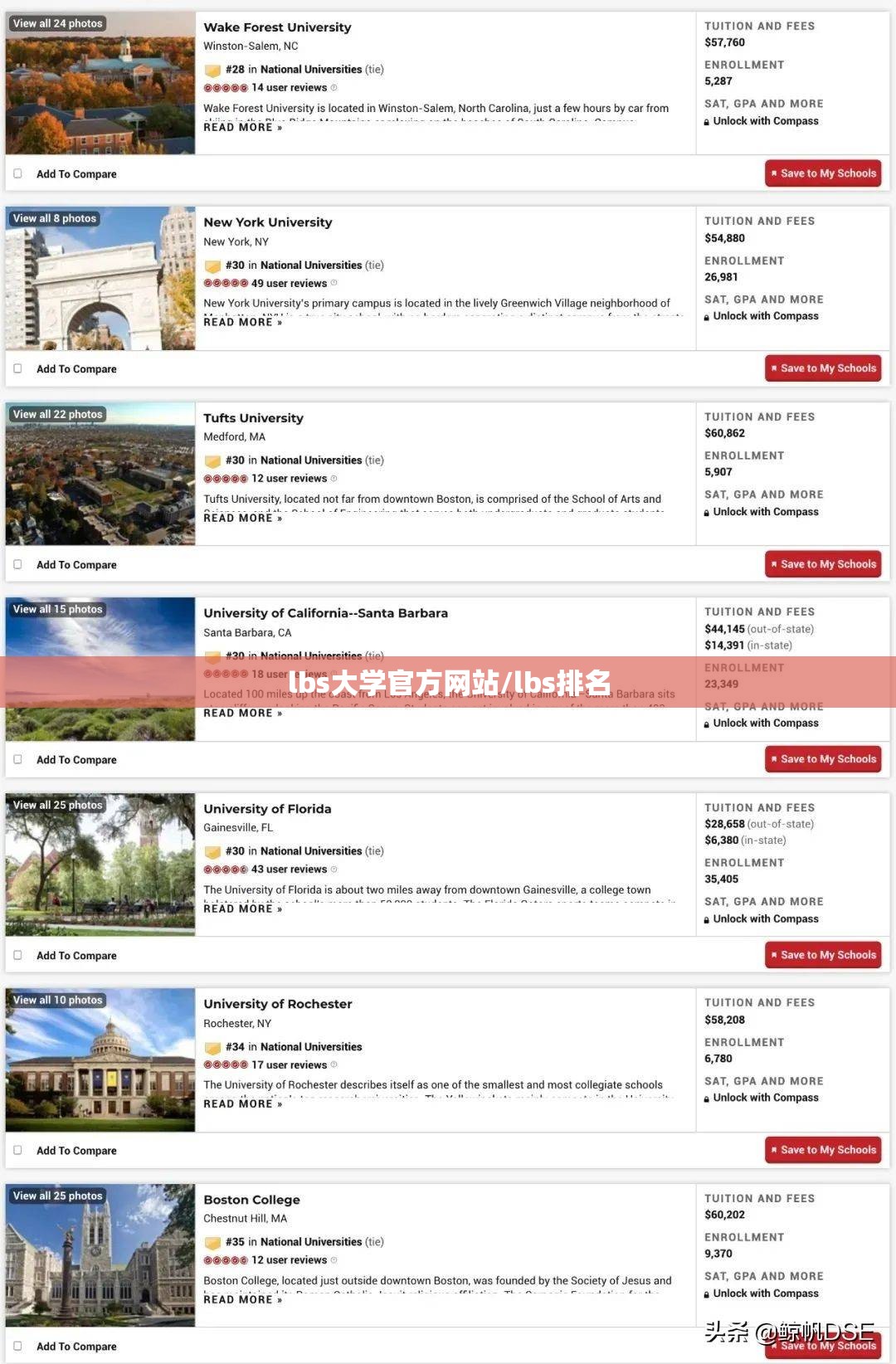 lbs大学官方网站/lbs排名
